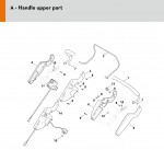 Stihl ME 545.0 C Comfort equipment Lawn Mower Spare Parts